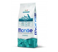 Monge SUPERPREMIUM All Breeds Hypo Salmone e Tonno da kg 12 cane